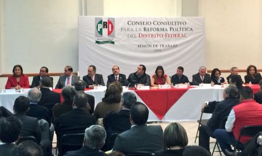 Apuesta PRI en ALDF a fórmula de carro completo para elección de alcaldes y concejales