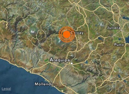 Se registra sismo en PerÃº
