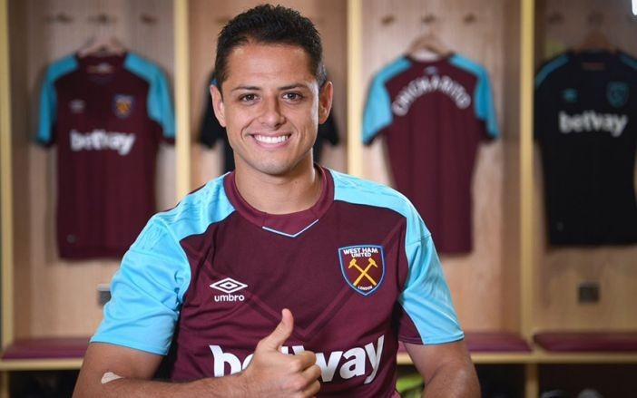 Chicharito vuelve a ser titular del West Ham