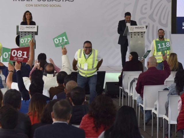 Subastas de la 4T recaudan 250 millones de pesos en 2019
