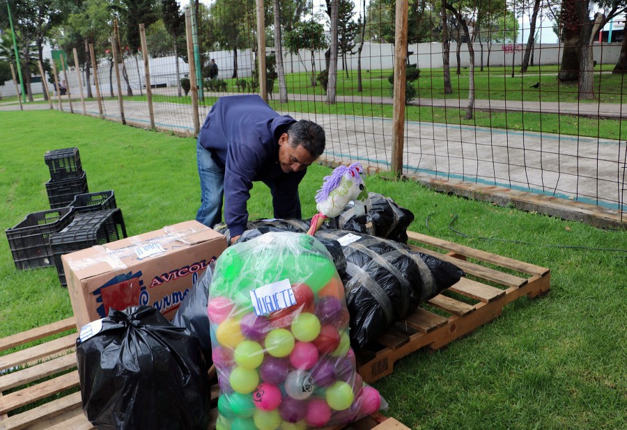 Sigue la ayuda para damnificados en la Central de Abasto