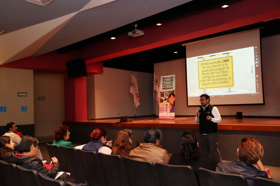Ofrece la Central de Abasto educación financiera a sus locatarios