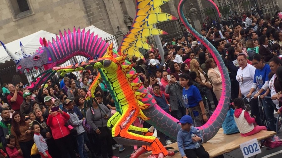 Alebrijes recorren las calles de la CdMx
