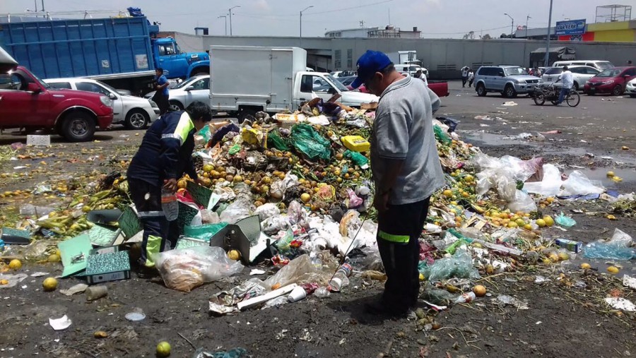 Central de Abasto apoya en colecta de residuos sólidos de la CDMX