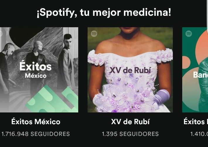 Los XV años de Rubí ya tienen playlist: Spotify