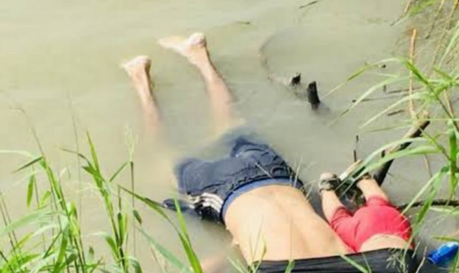 Mueren salvadoreño y su hija en Río Bravo