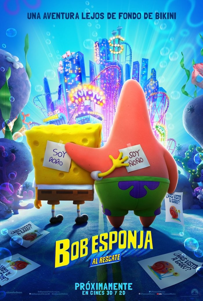 Estrenan tráiler de nueva película Bob Esponja: Al rescate