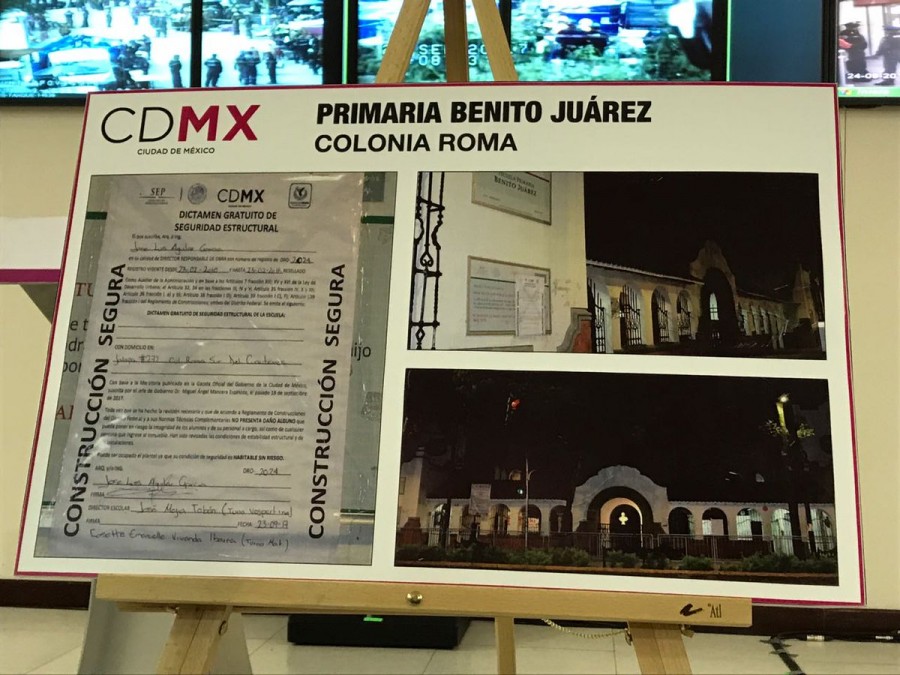 Escuelas en la CDMX deberán presentar dictamen de seguridad para reanudar clases: Sedu