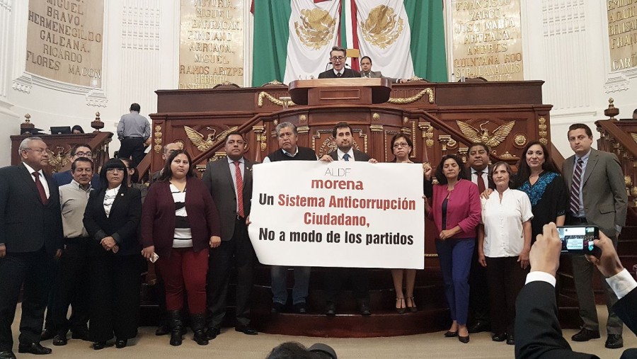 Pierde PRD tres diputados; Morena ya representa una tercera parte de la ALDF