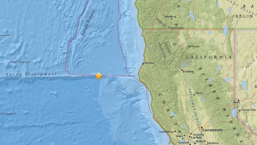 Fuerte sismo en California EU