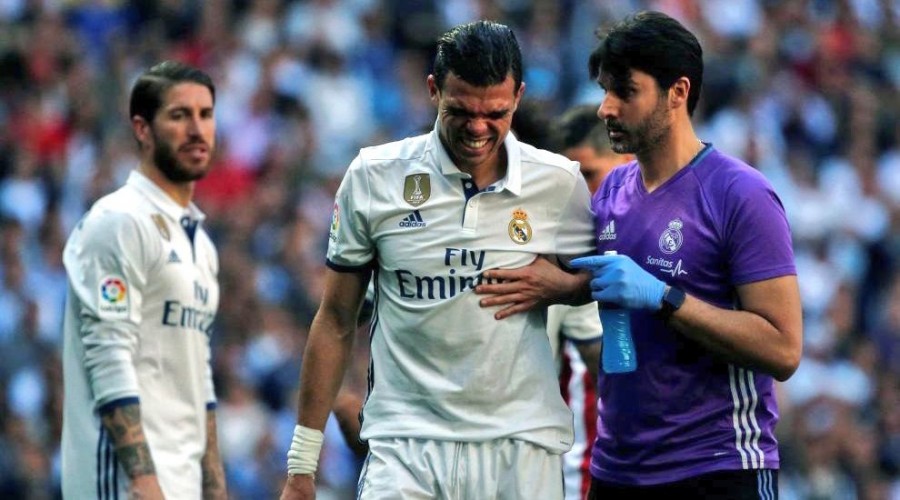 Pepe es baja para el Madrid ante el Bayern