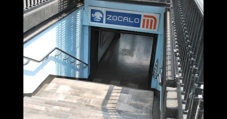 Cierra estación del Metro Zócalo por evento de los 50 Años de la Aplicación del Plan DN-III-E