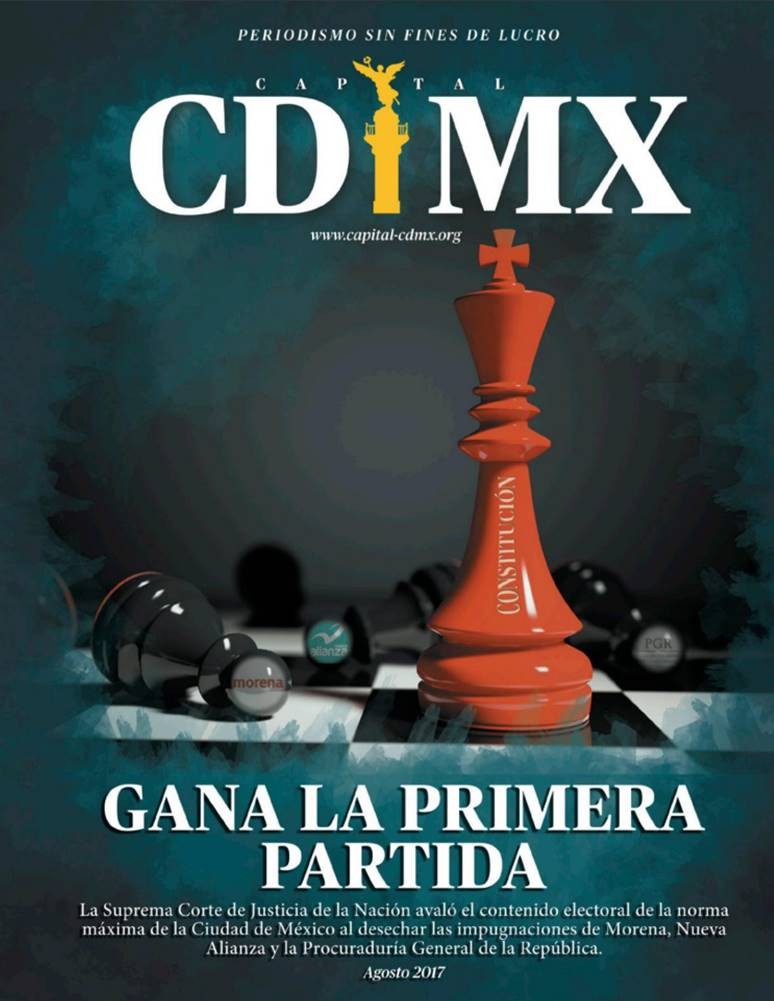 Revista Capital CDMX, Agosto 2017