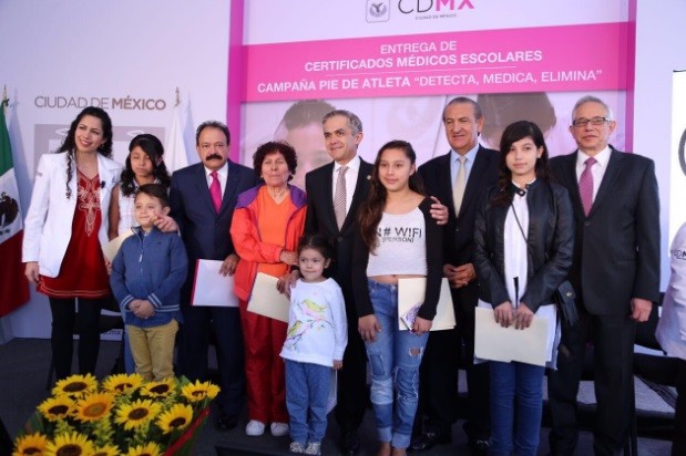 Combaten pie de atleta en la CdMx