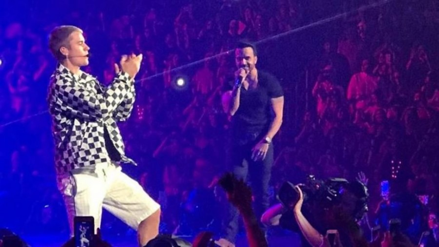Justin Bieber y Luis Fonsi, juntos por primera vez