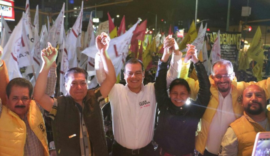 Juan Zepeda promete paz a los mexiquenses