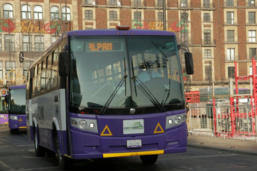 Entran en circulación los nuevos buses de Tlalpan