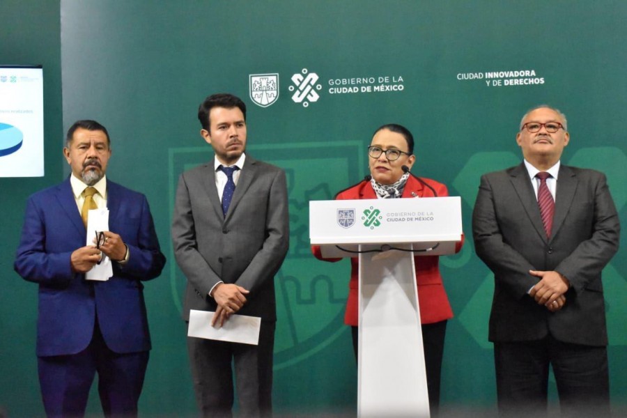 Retira Gobierno de la CDMX 570 celulares, 200 litros de cerveza y 96 armas de fuego tras supervisiones de tianguis