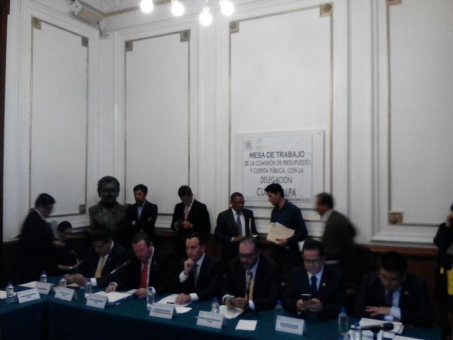 Acude delegado en Cuajimalpa a Comisión de Presupuesto en ALDF