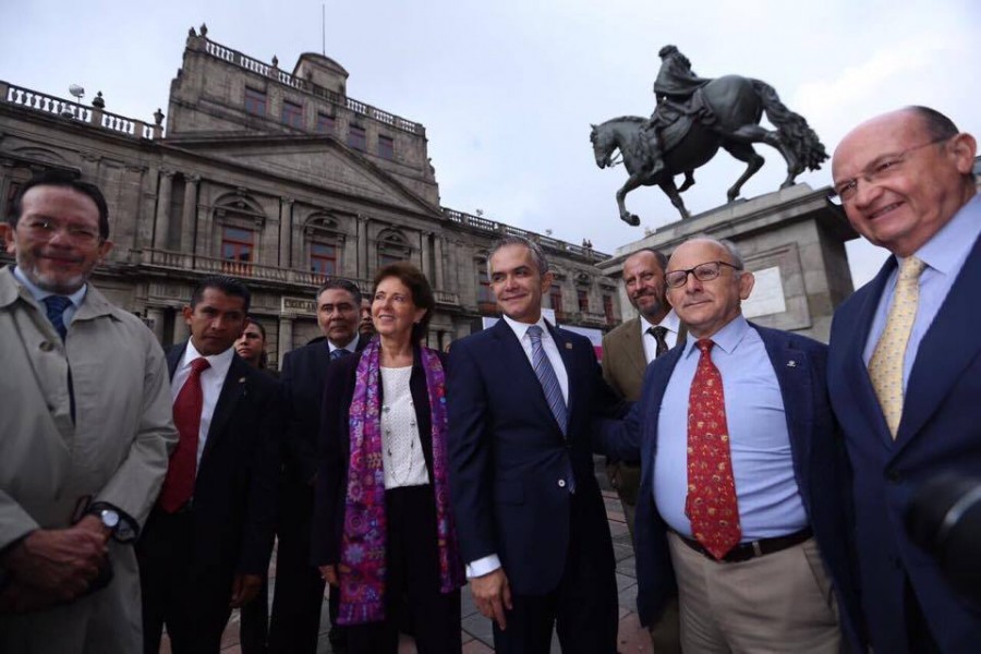 Restaurar El Caballito de la CDMX costó 7.5 mdp