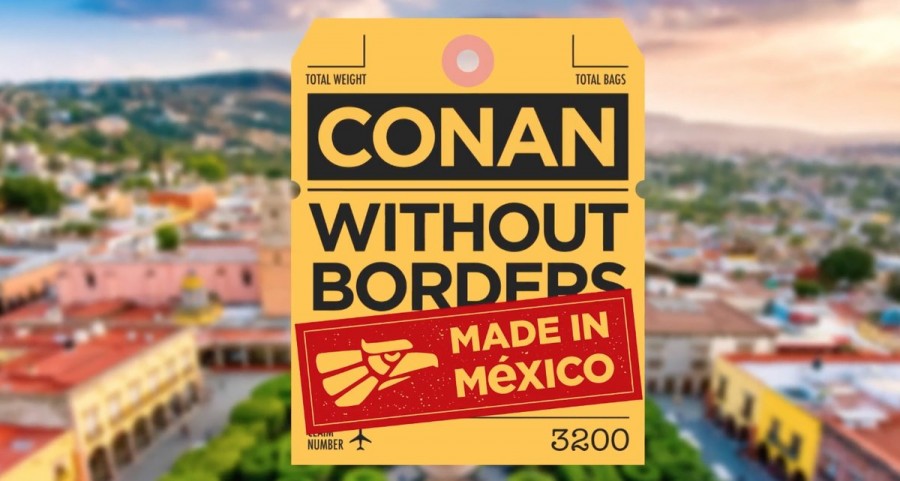 Llega a México Conan OBrien, grabará programa en la CDMX
