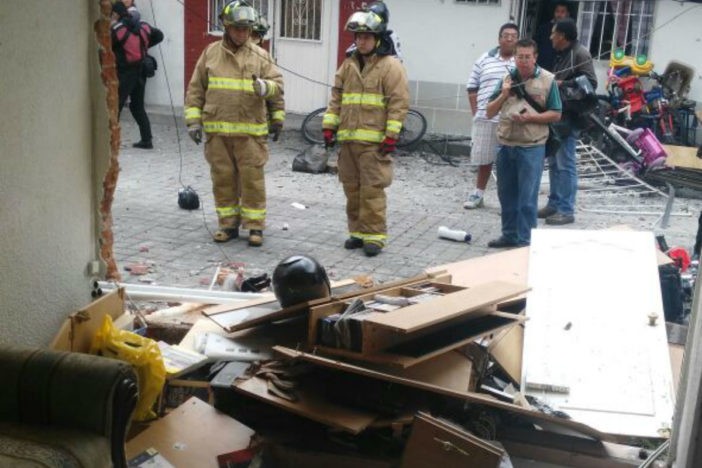 Explota tanque de gas en Tepito: hay cinco heridos