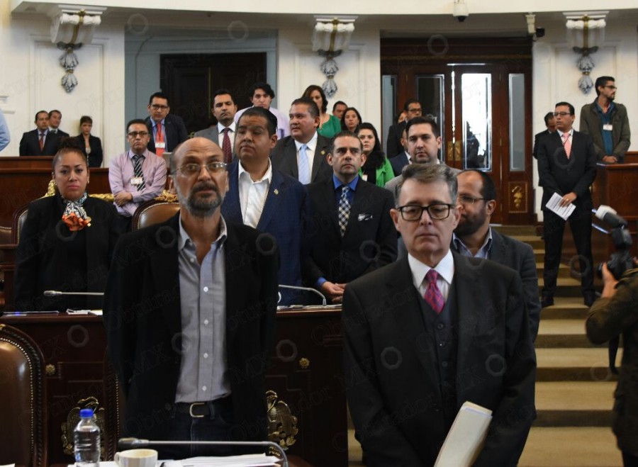 Guardan silencio en la ALDF Armando Morales