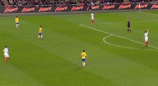 Brasil empata 0-0 ante Inglaterra en partido amistoso