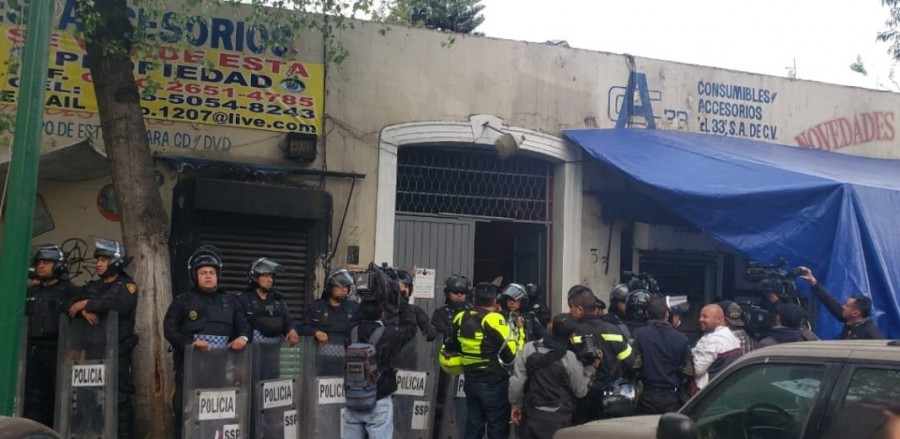Decomisan metanfetamina tras nuevo cateo en Peralvillo 33