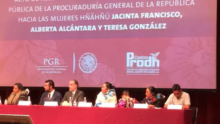 PGR se disculpa con mujeres encarceladas injustamente