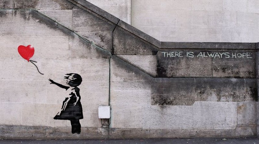 Todo parece que Robert Del Naja  podría ser Banksy