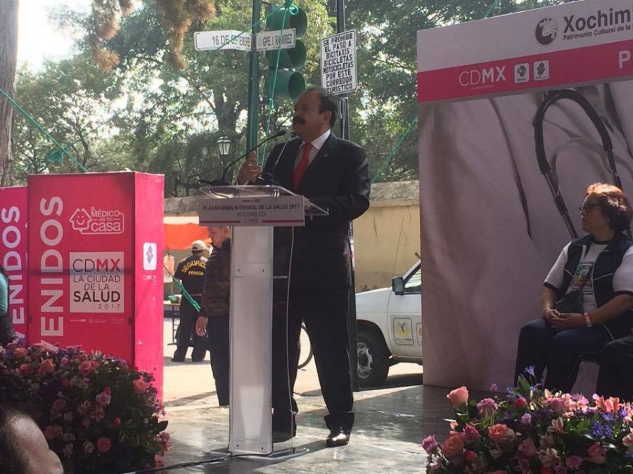 Descarta Armando Ahued daños por inundación del Hospital General de Xoco