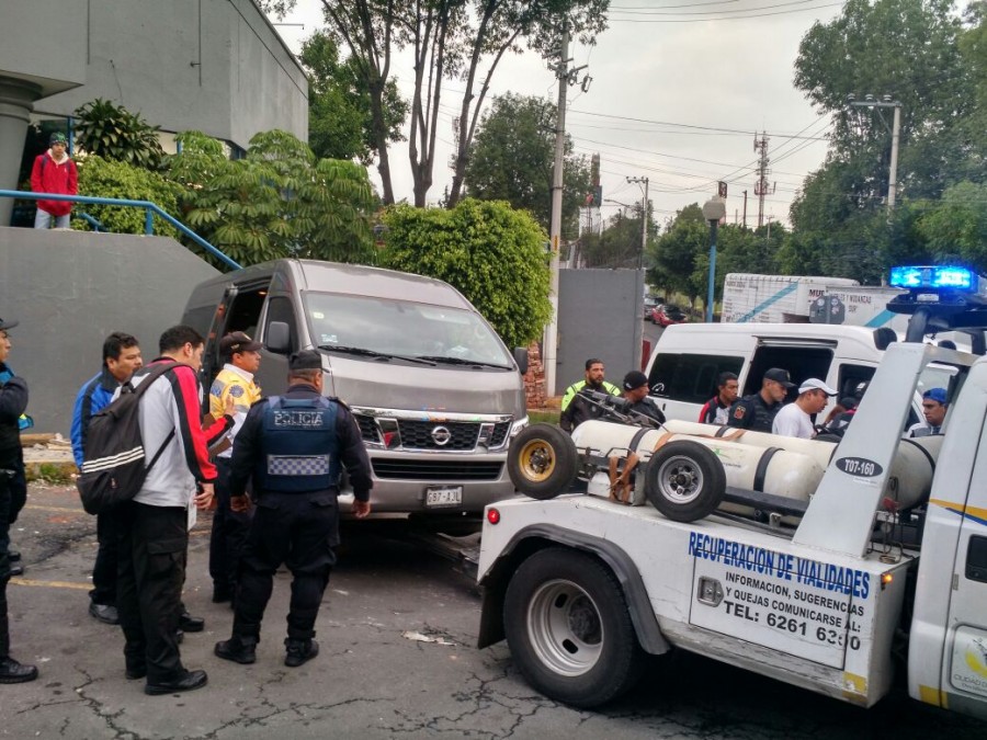 Realiza Semovi operativo en Magdalena Contreras