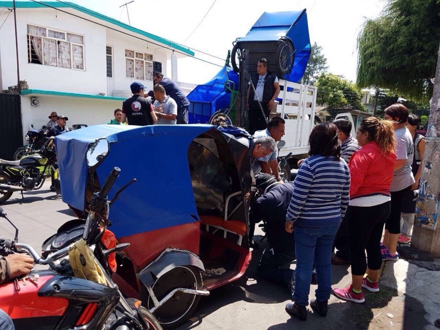 Analizan regulación de bicitaxis en la CDMX