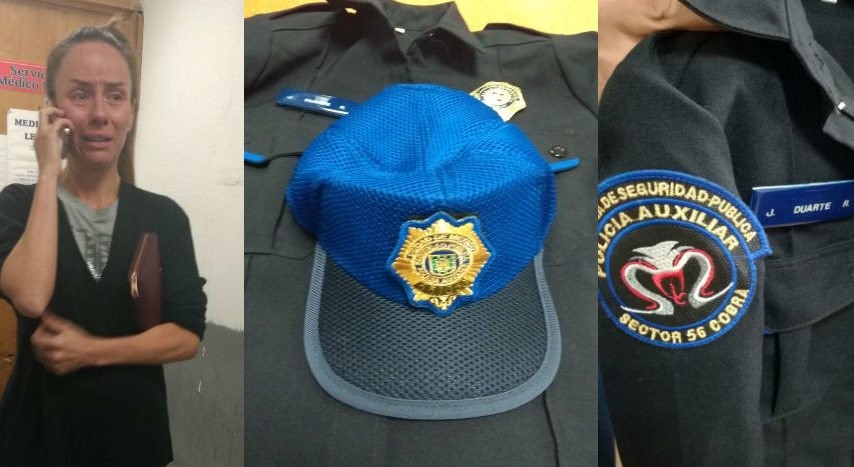 Detienen a reportera de Imagen TV por portar uniforme de policía