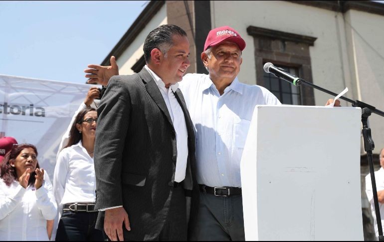 AMLO y Santiago Nieto abordan tema de la Fiscalía