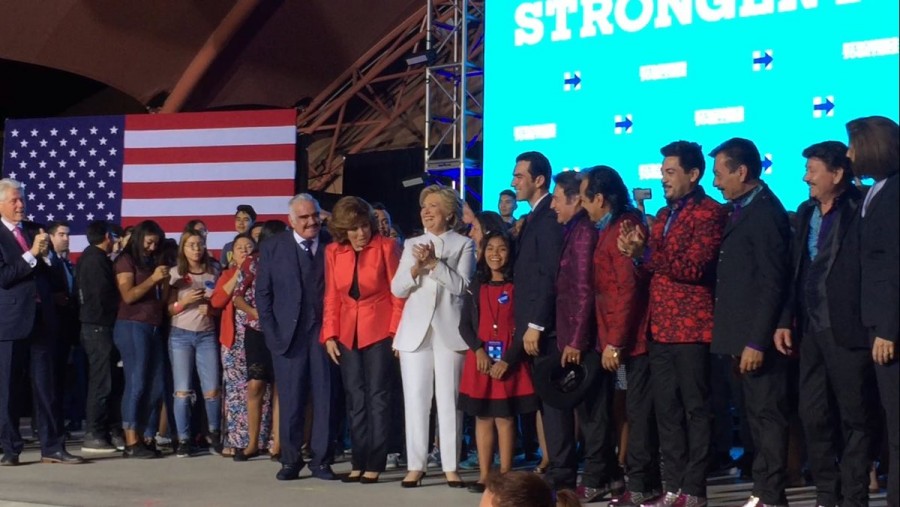 Visita Vicente FernÃ¡ndez a Hillary Clinton