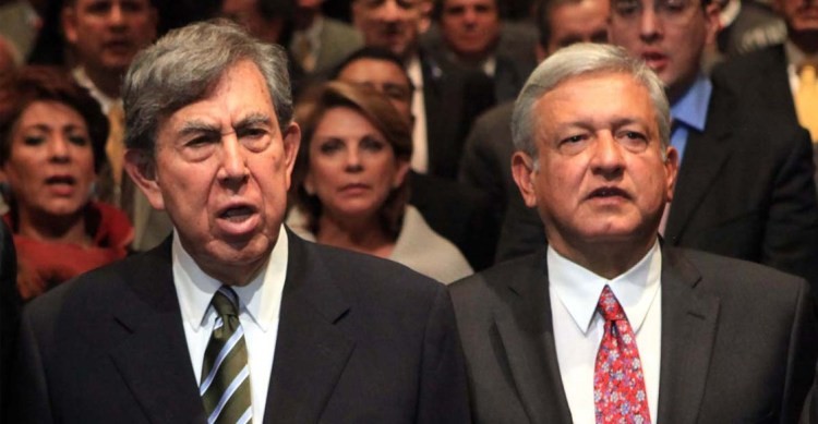 Asegura Cuauhtémoc Cárdenas que no considera el Gobierno de AMLO como la izquierda de México