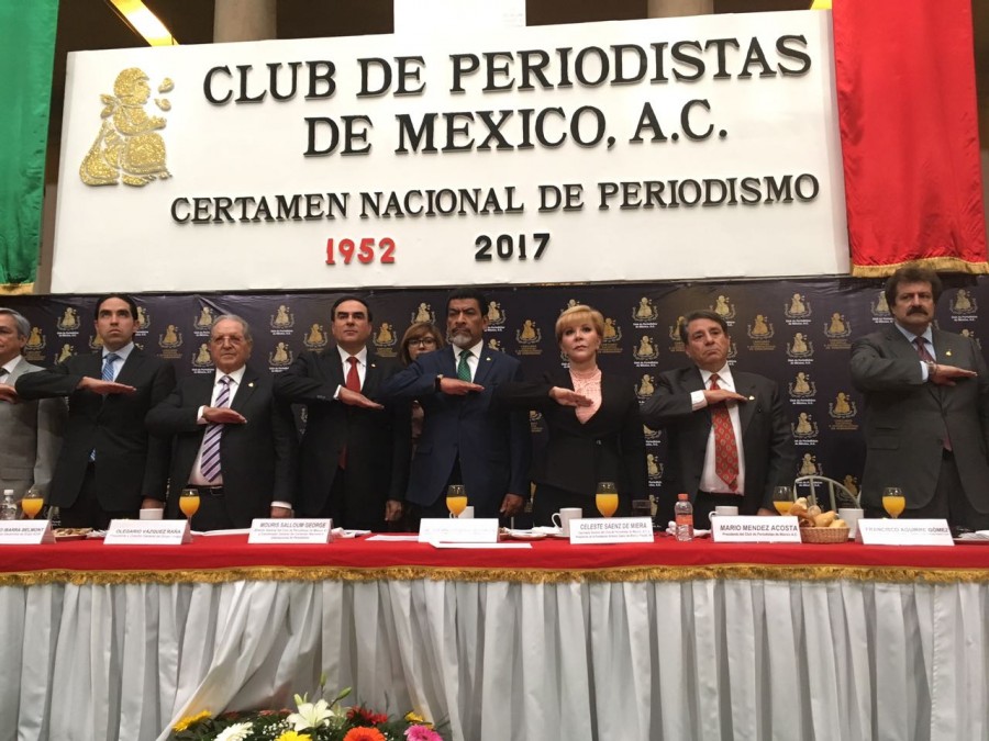 Se entregó el Premio Nacional de Periodismo México 2017