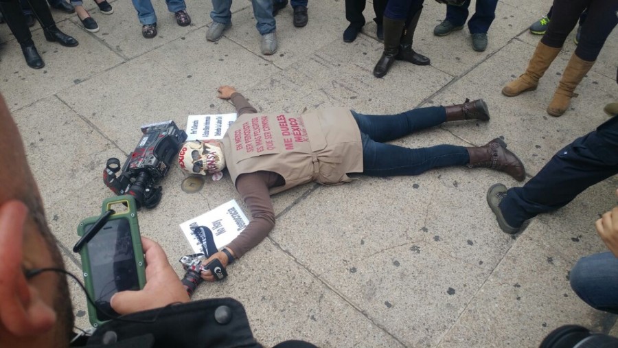 Exigen justicia para periodistas asesinados en México