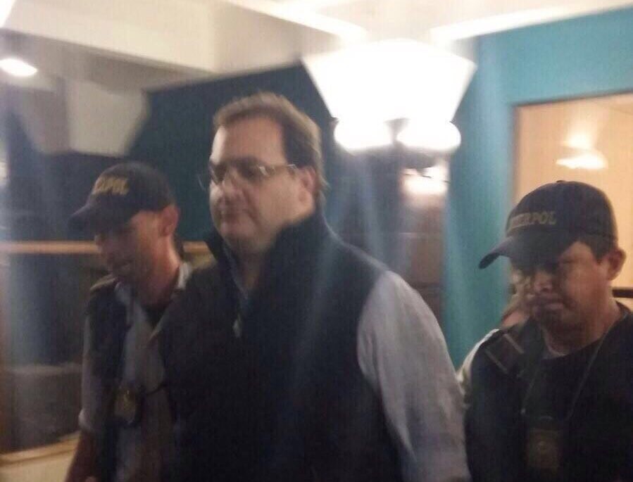Captura PGR a Javier Duarte en Guatemala