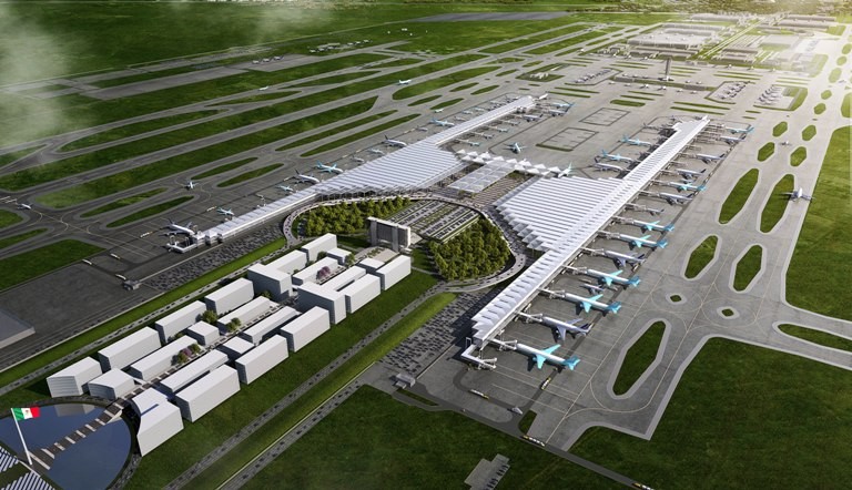 Asegura AMLO que aerolíneas se irán convenciendo de operar en Santa Lucía