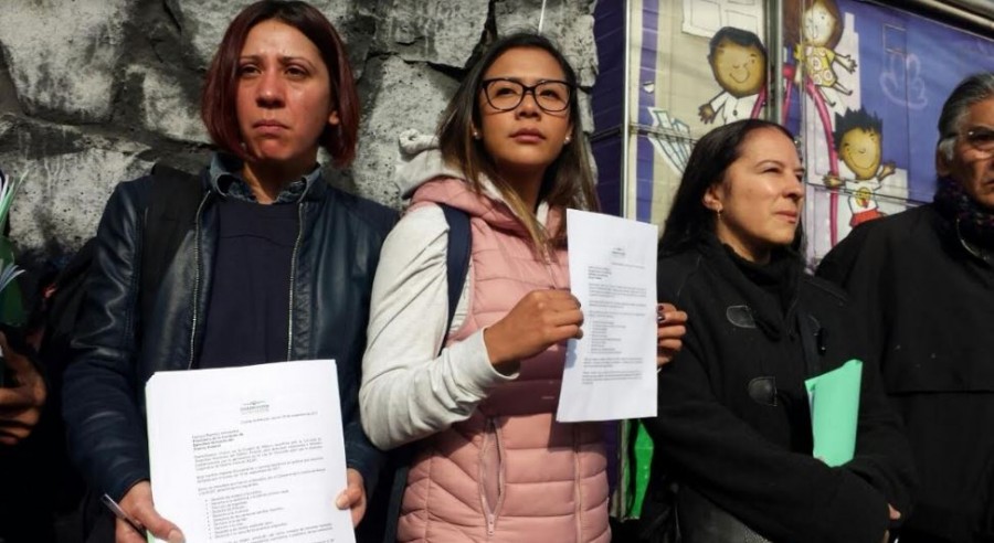 Damnificados de Multifamiliar Tlalpan interponen queja en CDHDF contra Ley de Reconstrucción que aprobó la ALDF
