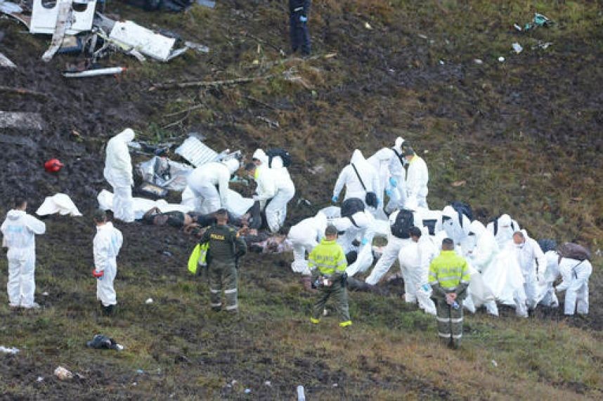 Trágico accidente aéreo deja 22 periodistas muertos, Medellín.