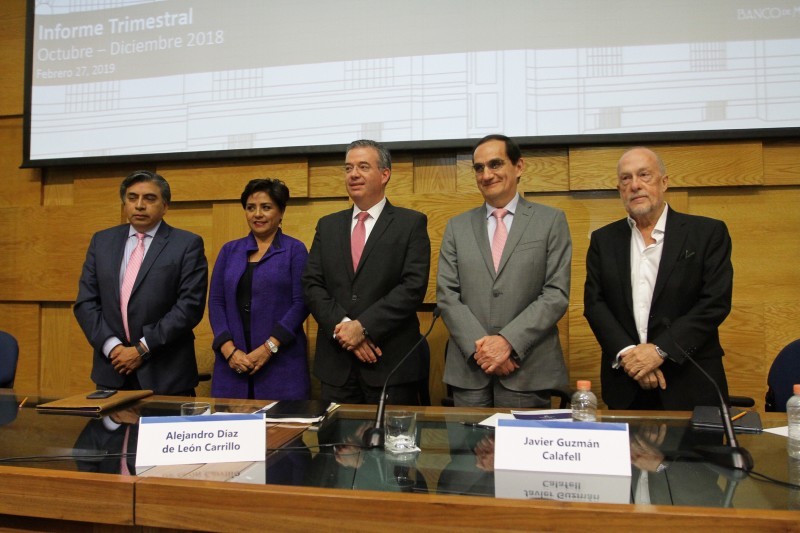 Rectifica Banxico por quinta vez crecimiento de la economía mexicana, ahora al 0.7%