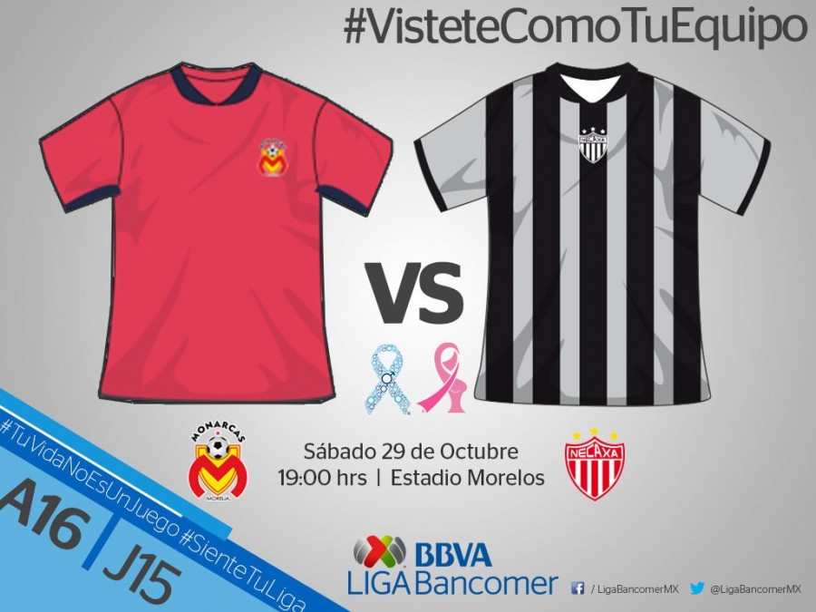 Necaxa busca seguir con buena racha ante un Monarcas urgido