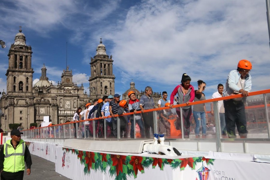 La navidad llega  a la CDMX