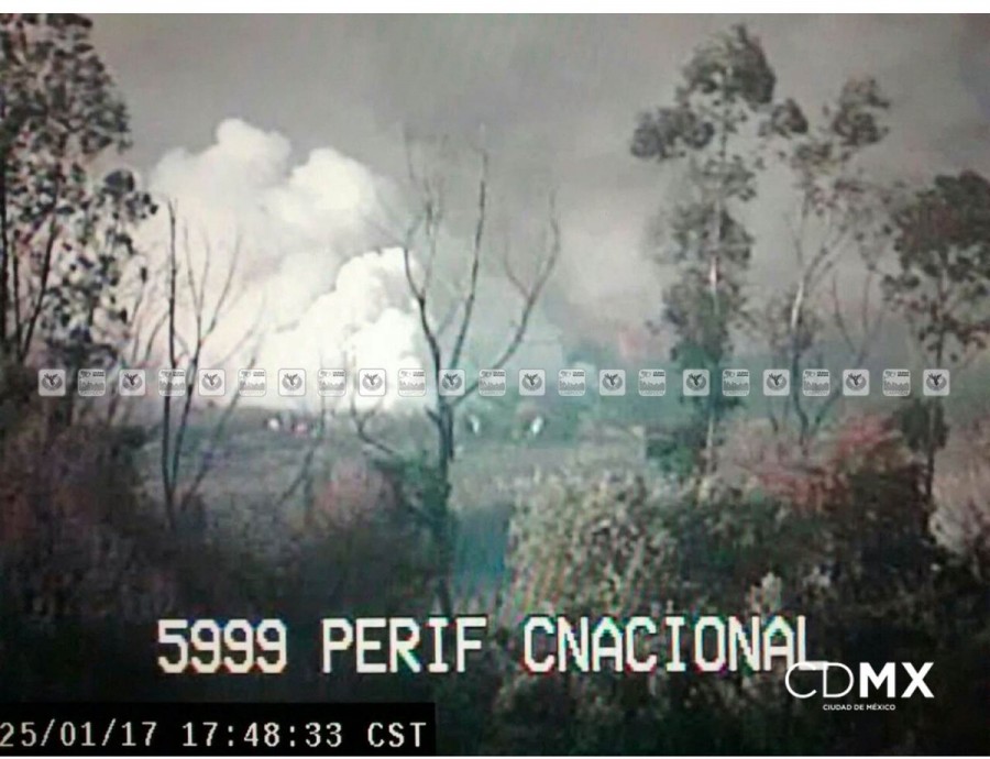 Se registra incendio en Periférico y Canal de Chalco