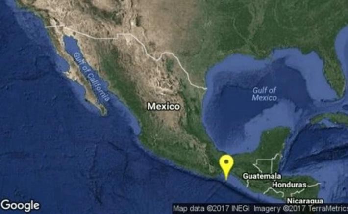 Registran sismo de magnitud 4.9 en Oaxaca