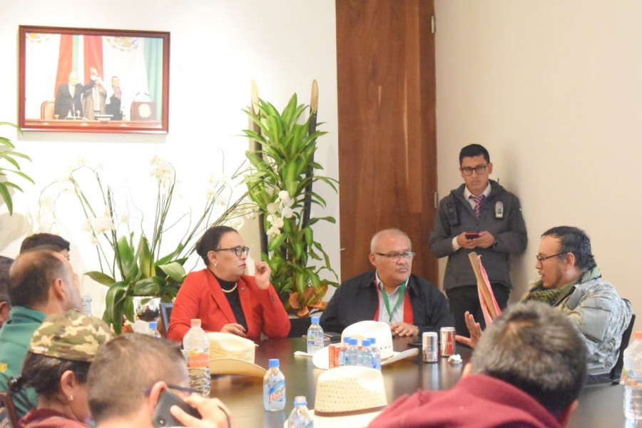 Recibe Gobierno de la CDMX a dirigentes de organizaciones campesinas